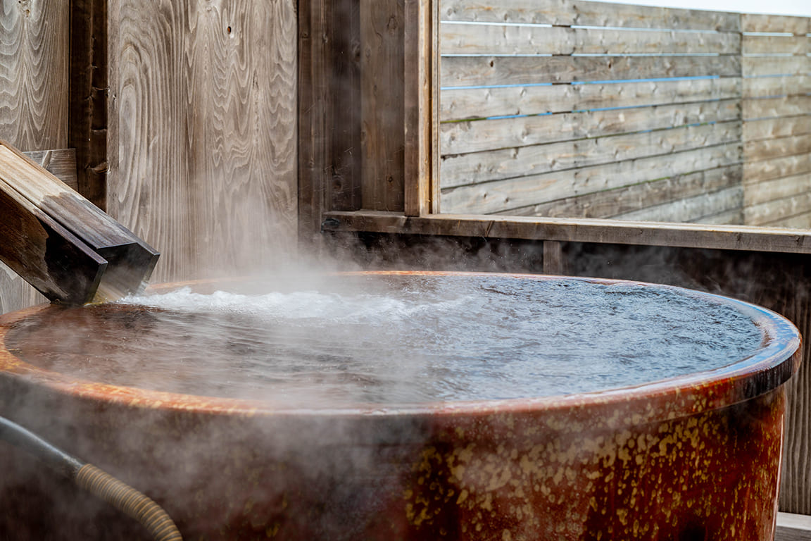 Onsen in your guest room